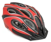 Kaski rowerowe - Author Kask Skiff czerwono-czarny 121001-134 - miniaturka - grafika 1