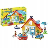 Zabawki sensoryczne - Playmobil Domek Wakacyjny 9527 Zabawka + 18 M - miniaturka - grafika 1