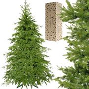 Choinki - sztuczne choinka 120 cm premium świerk naturalny PE drzewko świąteczne - miniaturka - grafika 1