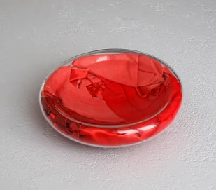 LADY IN RED misa / patera - Miski i półmiski - miniaturka - grafika 1