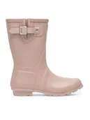 Kalosze damskie - Hunter Kalosze HFW-002 Różowy - miniaturka - grafika 1