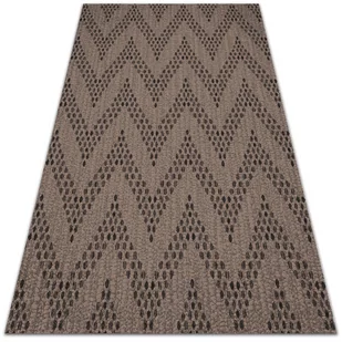 Modny uniwersalny dywan winylowy Jodełkowy zygzak 150x225 cm - Dywany - miniaturka - grafika 1