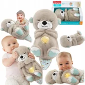 Maskotki i pluszaki - Zabawka szumiąca wydra Przytulanka Fisher-Price USYPIANKA usypiacz Prezent na Sen - miniaturka - grafika 1