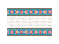 Obrusy i serwetki - Obrus Boho Fiesta - 137 x 213 cm - 1 szt. - miniaturka - grafika 1