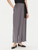 Spodnie damskie - ViCOLO Spodnie materiałowe TB0034 Szary Relaxed Fit - miniaturka - grafika 1