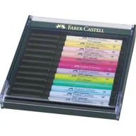 Kredki, ołówki, pastele i pisaki - Faber-Castell Pitt Artist Pen B flamastry artystyczne, komplet 12 szt. FC267420 - miniaturka - grafika 1