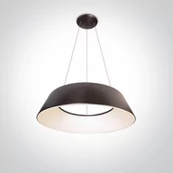 Lampy sufitowe - Amedi lampa wisząca brązowa LED 63058A/BBR/W OneLight - miniaturka - grafika 1