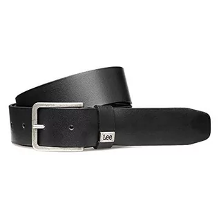 Paski - Pasek męski Lee Small Logo Belt, Czarny (czarny 01) - grafika 1