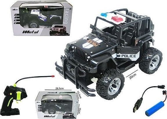 Hipo Auto terenowe policja n/radio 20cm H13756 49107