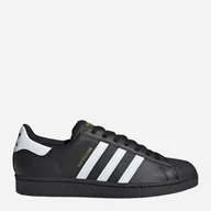 Trampki męskie - Trampki męskie ze skóry naturalnej Adidas Originals Superstar 2.0 EG4959 47.5 (12UK) Czarne (4062051419176) - miniaturka - grafika 1