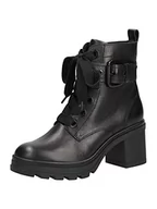 Botki damskie - Caprice Damskie sztyblety 9-9-25209-29, Czarna papka, 37 EU - miniaturka - grafika 1