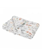 Kołdry i poduszki dla dzieci - Bonjour Kołderka średnia bambusowa 75/100 Balony - miniaturka - grafika 1