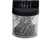 Pinezki - Spinacze w pojemniku magnetycznym Tres 28mm srebrne 100 sztuk - miniaturka - grafika 1