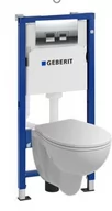 Stelaże i zestawy podtynkowe do WC - Zestaw podtynkowy WC Geberit Unifix Rekord 118.328.21.1 - miniaturka - grafika 1