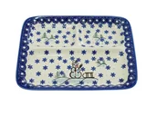 Dekoratorstwo - Ceramiczny talerz dzielony Ceramika Bolesławiec - miniaturka - grafika 1