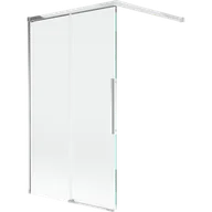 Parawany nawannowe - Mexen Rox parawan nawannowy 2-skrzydłowy rozsuwany 100 x 150 cm, transparent, chrom - 8C9-100-003-01-00 - miniaturka - grafika 1
