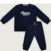 Bluzy dla dziewczynek - Tommy Hilfiger Dres | Regular Fit - miniaturka - grafika 1