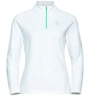 Bluzy damskie - Odlo Damska bluza Midlayer 1/2 Zip Besso 542471 - miniaturka - grafika 1