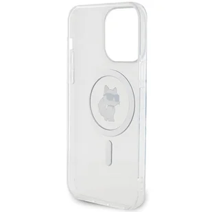 Karl Lagerfeld KLHMP15XHFCCNOT iPhone 15 Pro Max 6.7" transparent hardcase IML Choupette MagSafe - Etui i futerały do telefonów - miniaturka - grafika 7