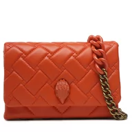 Torebki damskie - Torebka Kurt Geiger Mini Kensington Flap 9594598109 Orange - miniaturka - grafika 1