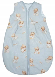 LETNI ŚPIWOREK NIEMOWLĘCY DO SPANIA 56-62 0,5 TOG BAWEŁNA 100% - Śpiworki dla dzieci LETNI ŚPIWOREK NIEMOWLĘCY DO SPANIA 56-62 0,5 TOG BAWEŁNA 100% - Śpiworki dla dzieci - miniaturka - grafika 1