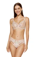 Biustonosze - Egerie biustonosz miękki z haftem (kolor beżowy, rozmiar 75D) - miniaturka - grafika 1