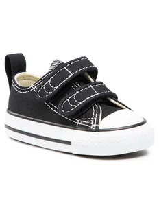 Converse Trampki Ct 2V Ox 7V603C Czarny - Buty dla dziewczynek - miniaturka - grafika 1
