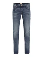 Spodnie męskie - Jack & Jones Dżinsy - Slim fit - w kolorze granatowym - miniaturka - grafika 1