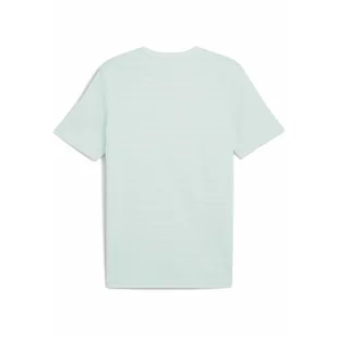 Koszulka Essentials Elevated Structured PUMA Peaceful Blue - Koszulki sportowe damskie - miniaturka - grafika 1