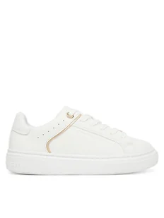Tommy Hilfiger Sneakersy Low Cut Lace Up Sneaker T3A9-33982-1355 D Biały - Buty dla dziewczynek - miniaturka - grafika 1
