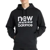 Bluzy męskie - Bluza męska New Balance MT51941BK - czarna - miniaturka - grafika 1