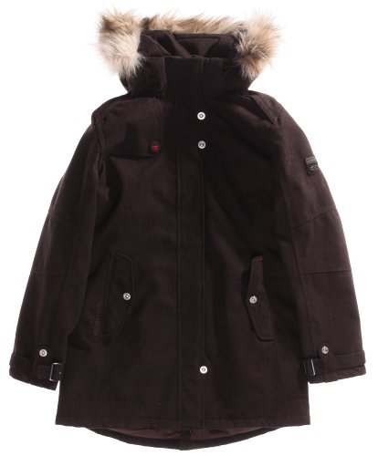 exxtasy Chepping damska kurtka outdoorowa Brązowy - kruk 42