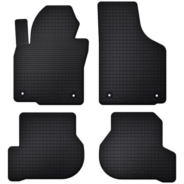 VW GOLF 5 V 6 VI PLUS (2003-2013) dywaniki gumowe KORYTKO 2cm + STOPERY