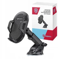 Uchwyty samochodowe do telefonów - Uchwyt na telefon do samochodu na szybę kokpit deske mocny samochodowy - miniaturka - grafika 1