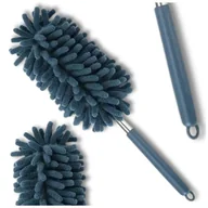 Miotły, szufle, mopy - Teleskopowa miotełka z mikrofibry do kurzu czyszczenia mycia domu auta - miniaturka - grafika 1