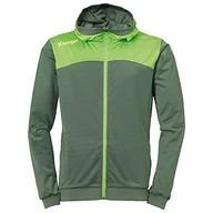 Kurtki męskie - Kempa Emotion 2.0 męska kurtka z kapturem, dragon zielona/zielona, XXXL - miniaturka - grafika 1