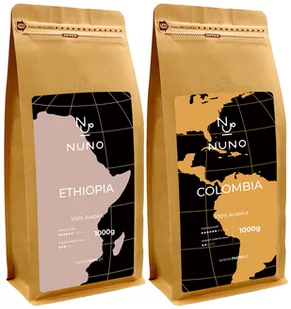 KAWA ZIARNISTA NUNO ETHIOPIA COLOMBIA 2000 G - Kawa - miniaturka - grafika 1