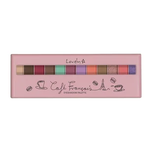 Lovely Cafe Francais Paleta Cieni do Powiek - Cienie do powiek - miniaturka - grafika 1