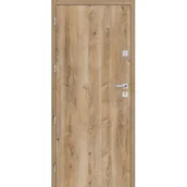 Drzwi wewnętrzne - Drzwi wewnątrzklatkowe ANDROMEDA SET dąb country 90 lewe - miniaturka - grafika 1