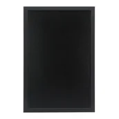 Tablice i flipcharty - Tablica kredowa w czarnej ramie 80x60x1cm - miniaturka - grafika 1