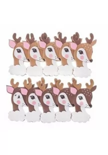 Naklejki 3D Z Pianki Jelonek Bambi 10Szt Dalprint - Scrapbooking - miniaturka - grafika 1