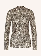 Koszulki i topy damskie - Ichi Koszulka Z Długim Rękawem Ihlava schwarz - ICHI - miniaturka - grafika 1