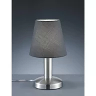 Lampy stojące - Mats II lampa stołowa 1-punktowa nikiel/szara 599700142 - miniaturka - grafika 1