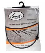 Linki hamulca postojowego - LINEX LINKA HAMULCA 27.01.38 MERCEDES 410D 408D 1740/1165 LEWA - miniaturka - grafika 1