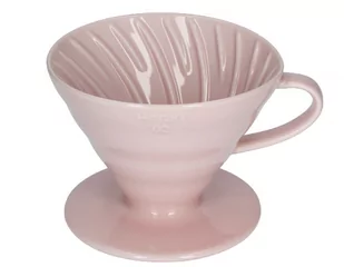 Hario Ceramiczny Drip V60-02 RÓŻOWY 4977642727908 - Zaparzacze i kawiarki - miniaturka - grafika 1
