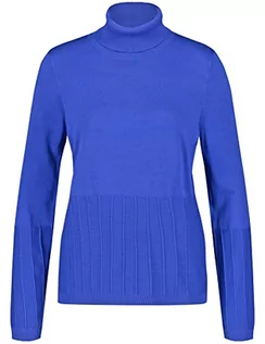 Swetry damskie - GERRY WEBER Edition Damski sweter 770584-44707, niebieski (Electric Blue), 40 (DE) - grafika 1