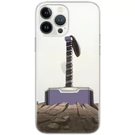 Etui i futerały do telefonów - Etui Marvel dedykowane do Xiaomi MI 11 LITE 4G / MI 11 LITE 5G / 11 LITE 5G NE, wzór: Thor 002 Etui częściowo przeźroczyste, oryginalne i oficjalnie.. - miniaturka - grafika 1