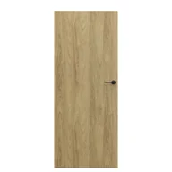 Drzwi wewnętrzne - Drzwi wewnętrzne łazienkowe CPL 1.1. z podcięciem rekuperacyjnym rekuperacja Hikora naturalny 90 lewe - miniaturka - grafika 1