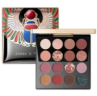 Cienie do powiek - Zeesea X The British Museum Enchanting Egypt Eyeshadow Palette in 02# Scarab Paleta cieni do powiek - miniaturka - grafika 1