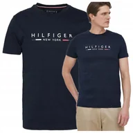 Koszulki męskie - koszulka meska tommy hilfiger granatowa tshirt meski granat NEW YORK koszulka meska tommy hilfiger granatowa tshirt meski granat NEW YORK r.M - miniaturka - grafika 1